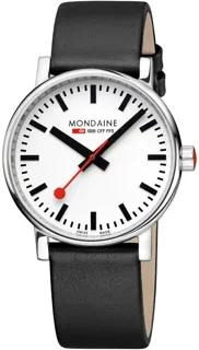 Mondaine Evo2 MSE.40110.LBV 40mm Stainless steel White