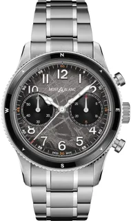 Montblanc 1858 Automatic Chronograph 0 Oxygen The 8000 130983 Stainless steel Gray