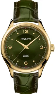 Montblanc Heritage 126464 Yellow gold Green