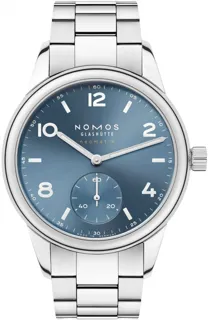 NOMOS Club Sport Neomatik Polar Blue 747 Stainless steel Blue