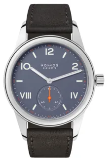 NOMOS Club Campus 713 Stainless steel Blue