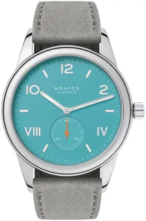 NOMOS Club Campus 724 Stainless steel Blue