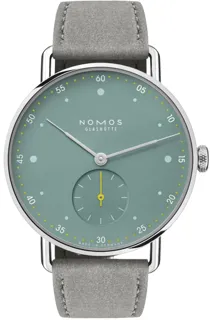 NOMOS Metro 1124 Stainless steel Green