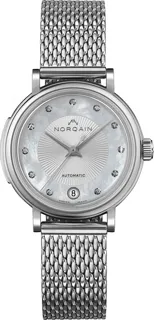 Norqain Freedom 60 N2800S82A/M28D/281S Stainless steel White