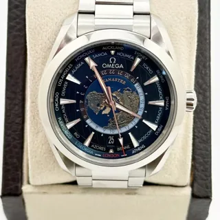 Omega Aqua Terra 220.10.43.22.03.001 Stainless steel Blue