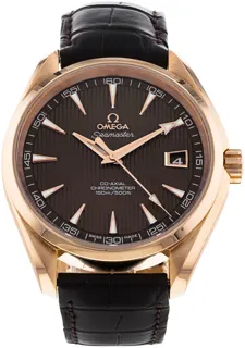 Omega Aqua Terra 231.53.42.21.06.001 Red gold Gray