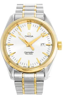 Omega Aqua Terra 2317.30.00 18 carat yellow gold$steel Silver