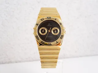 Omega Constellation BA 396.1071 18k yellow gold Black