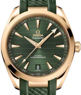 Omega Seamaster 220.52.41.21.10.001 Yellow gold Green