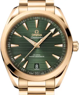 Omega Seamaster 220.50.41.21.10.001 Yellow gold Green