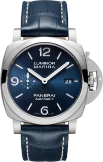 Panerai Luminor 1950 PAM01313 Stainless steel Blue