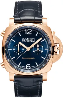 Panerai Luminor PAM 01111 Goldtech Blue