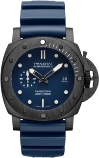 Panerai Submersible PAM 01232 Carbotech Blue