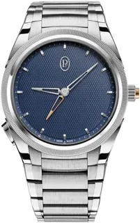 Parmigiani Fleurier Tonda GMT Rattrapante PFC905-1020001-100182 Stainless steel Blue