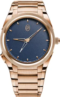 Parmigiani Fleurier Tonda PF GMT Rattrapante PFC905-2020001-200182 Rose gold Blue