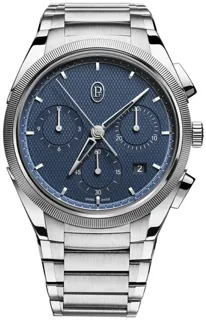 Parmigiani Fleurier Tonda PF Chronograph PFC915-1020001-100182 42mm Stainless steel Blue