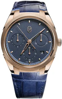 Parmigiani Fleurier Tonda PF Chronograph PFC915-2020001-300182 42mm Rose gold Blue