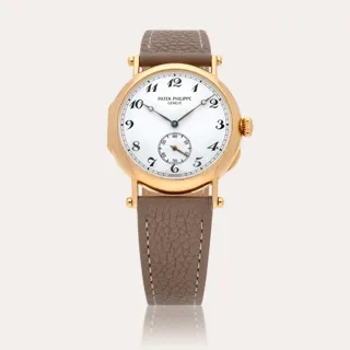 Patek Philippe Calatrava 3960 18k yellow gold White