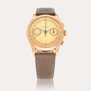 Patek Philippe Chronograph 530 18k rose gold Champagne