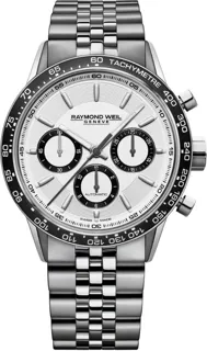 Raymond Weil Freelancer 7741-ST1-30021 Stainless steel White