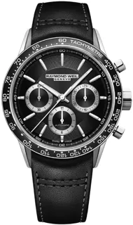 Raymond Weil Freelancer 7741-SC1-20021 Stainless steel Black