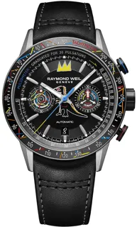 Raymond Weil Freelancer 7780-TIC-JMB01 Titanium Black