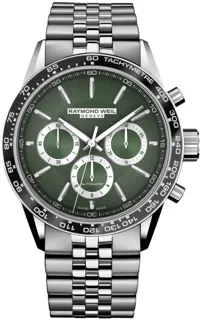 Raymond Weil Freelancer 7741-ST7-52021 Stainless steel Green