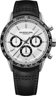 Raymond Weil Freelancer 7741-SC1-30021 Stainless steel White