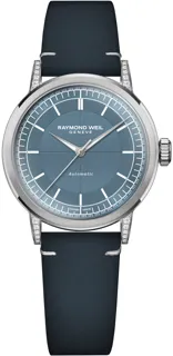 Raymond Weil Millesime 2125-SCS-50011 Stainless steel Blue