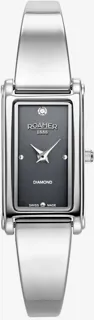 Roamer Elegance Diamond Black 866845 41 55 20 Stainless steel Black