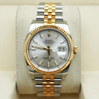 Rolex Datejust 36 116233 Stainless steel Silver