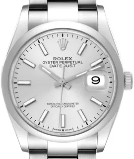 Rolex Datejust 36 126200 Stainless steel Silver