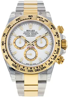 Rolex Daytona 116503 Yellow gold and Stainless steel White