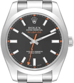 Rolex Milgauss 116400 Stainless steel Black