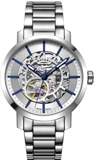 Rotary Greenwich Mens GB05350/06 Stainless steel Silver