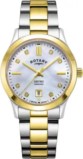 Rotary Oxford Ladies LB05521/41/D Stainless steel White