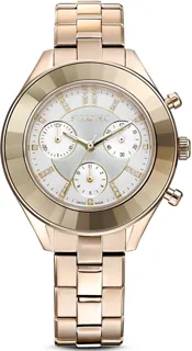 Swarovski Octea Lux Sport 5610517 37mm Yellow gold and PVD Silver