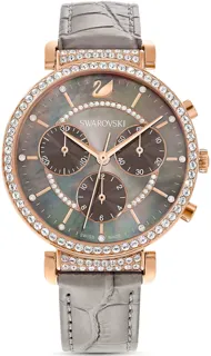 Swarovski Passage Chrono 5580348 36mm Rose Gold PVD Gray