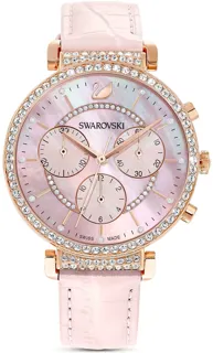 Swarovski Passage Chrono 5580352 36mm Rose Gold PVD Pink