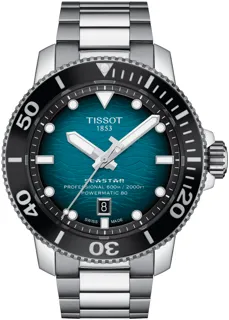 Tissot Seastar T120.607.11.041.00 Stainless steel Black