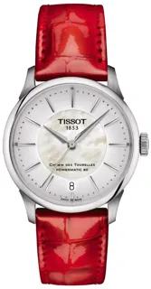 Tissot Chemin Des Tourelles T139.207.16.111.00 34mm Stainless steel White