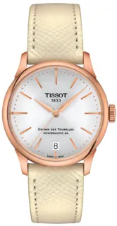 Tissot Chemin Des Tourelles T139.207.36.031.00 Rose gold and Stainless steel Silver