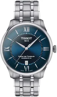 Tissot Chemin Des Tourelles T139.807.11.048.00 39mm Stainless steel Blue