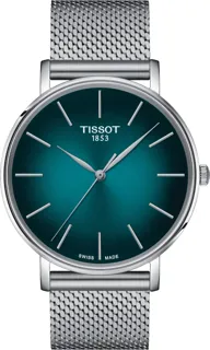 Tissot Everytime T143.410.11.091.00 Stainless steel Black