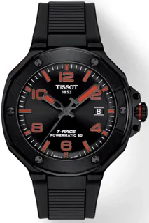 Tissot T-Race Powermatic 80 T1418073705700 Stainless steel Black