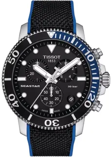 Tissot Seastar T120.417.17.051.03 Stainless steel and PVD Black