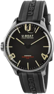 U-Boat Darkmoon 8463/B Stainless steel Black