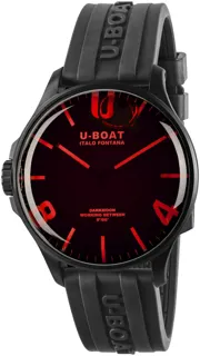 U-Boat Darkmoon 8466/C Stainless steel Black