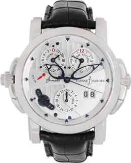 Ulysse Nardin Sonata Cathedral 660-88 White gold Silver