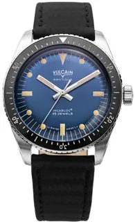 Vulcain Skindiver Blue 660170A37.BAC201 Stainless steel Blue